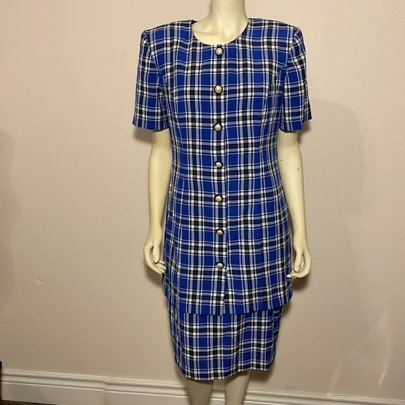 Elegant | Dresses | Elegant Plaid Dress